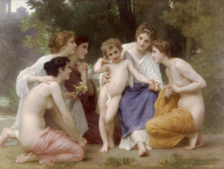 Adolphe William Bouguereau Admiration (mk26)